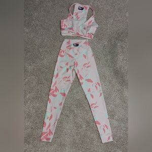 Beach Riot Pastel Pink and Mint Two-Piece Set